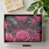 Bubble Gum Pink Skull Decoupage paper  薄葉紙 (ギフト)