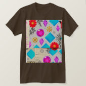 Bubble Pattern Joy – Color Harmony Tee Tシャツ (デザイン正面)