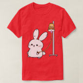Bubble Tea Bunny Tシャツ (デザイン正面)