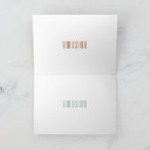 Bubble tea cartoon illustration  カード (内部)