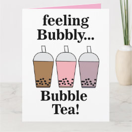 Bubble Tea Funny  カード