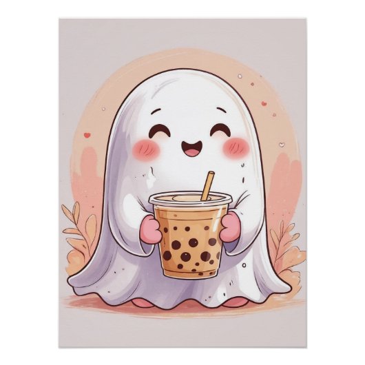 Bubble Tea Ghost ポスター (正面)