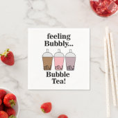 Bubble Tea Party スタンダードカクテルナプキン (インサイチュ)