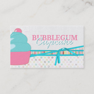 Bubblegumのカップケーキの名刺 名刺
