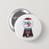 BubbleGumの金魚 缶バッジ (正面&裏面)