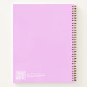Bubblegum Aura Message Notebook ノートブック (裏面)