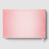 Bubblegum Blush Wedding ゲストブック (裏面)