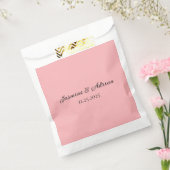 Bubblegum Blush Wedding フェイバーバッグ (封をした状態)