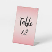 Bubblegum Blush Wedding 台座サイン (正面)