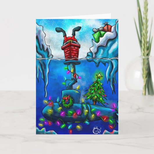 Bubbleheadのクリスマスカード シーズンカード (正面)