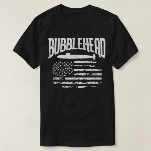 Bubblehead Submarine Veteran T Shirt - Gift for Su Tシャツ (デザイン正面)