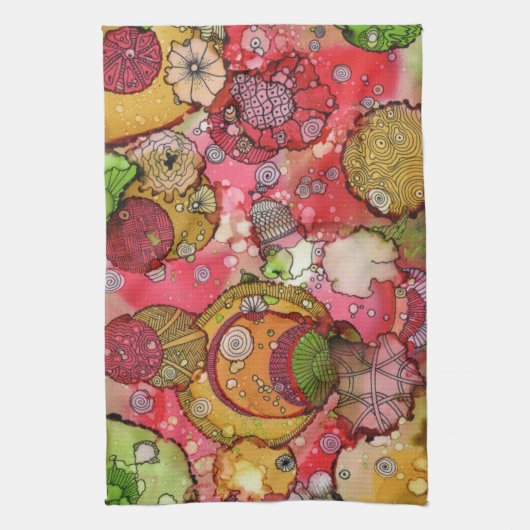 BubbleOneの台所タオル キッチンタオル (縦)