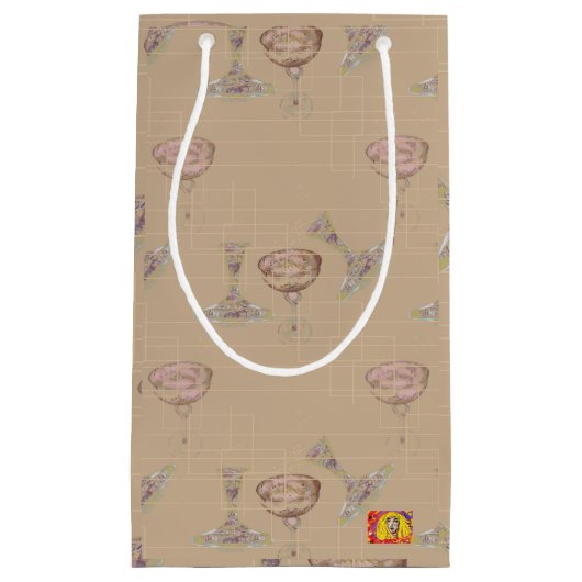 Bubbleroom Presentpåse Carita K design スモールペーパーバッグ (正面)