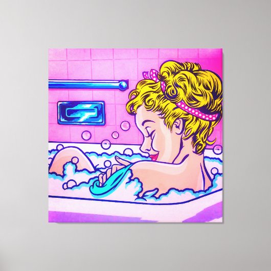 BUBBLES キャンバスプリント (正面)