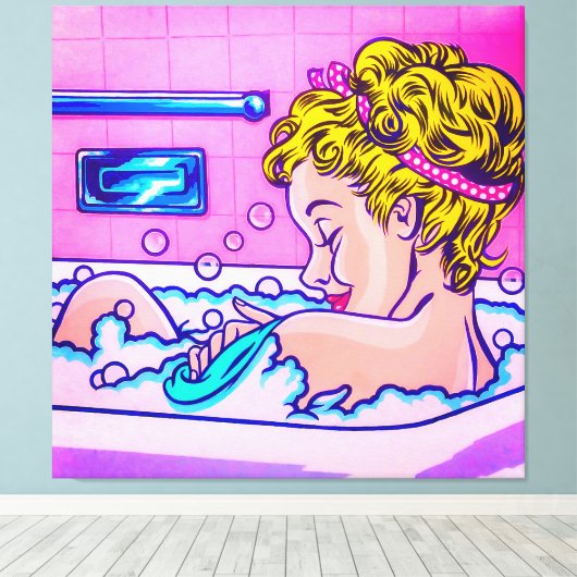 BUBBLES キャンバスプリント (インサイチュ (ウッドフロア))