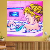 BUBBLES キャンバスプリント (インサイチュ (リビング))