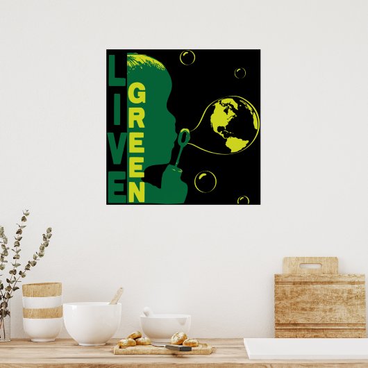 Bubbles ポスター (キッチン)