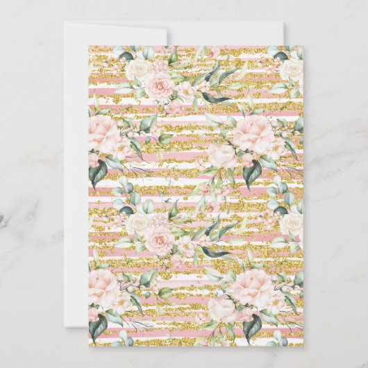 Bubbles & Books before I do Bridal Shower  招待状 (裏面)