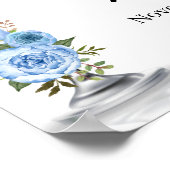 Bubbles & Brews カップルシャワーブルーへようこそ ポスター (角)