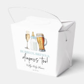 Bubbles Brews and Diapers Too! Baby Shower フェイバーボックス (裏面サイド)