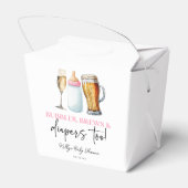 Bubbles Brews and Diapers Too! Baby Shower フェイバーボックス (裏面サイド)
