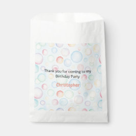 Bubbles & Fins Children's Birthday フェイバーバッグ