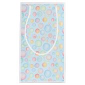 Bubbles & Fins Children's Birthday Bubbles スモールペーパーバッグ (正面)
