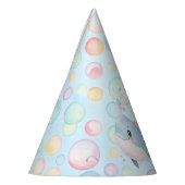 Bubbles & Fins Children's Birthday Bubbles パーティーハット (左)