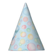 Bubbles & Fins Children's Birthday Bubbles パーティーハット (右)