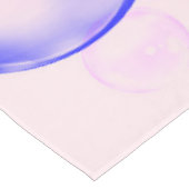 BUBBLES - Fractal Artカラフルの抽象芸術画像 –  テーブルクロス (アングル)