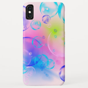 BUBBLES - Fractal Artカラフルの抽象芸術画像 – iPhone XS Maxケース
