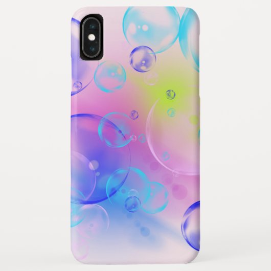 BUBBLES - Fractal Artカラフルの抽象芸術画像 – Case-Mate iPhoneケース (裏面)