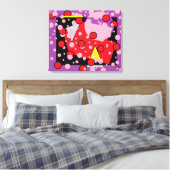 Bubbles Up キャンバスプリント (インサイチュ (寝室))