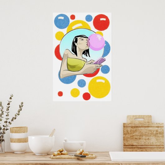 Bubblious – ポスター (キッチン)