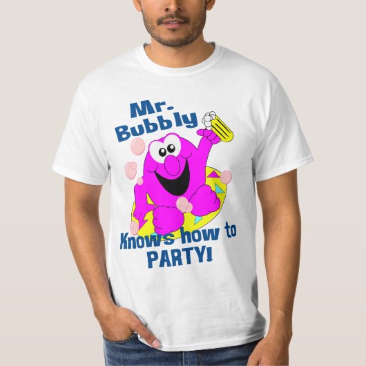 bubbly氏 tシャツ (正面)