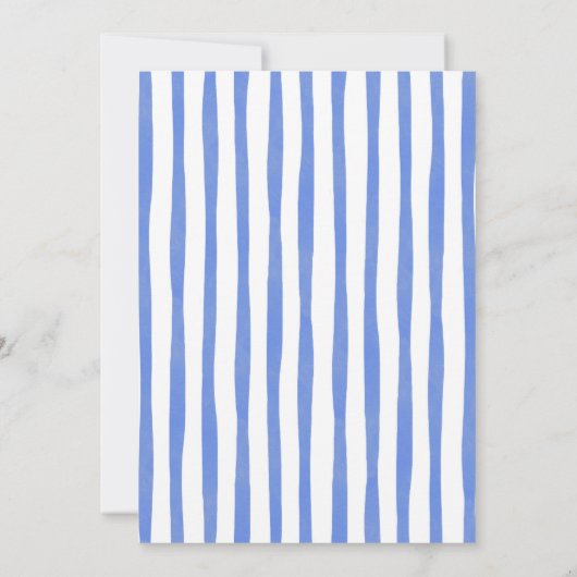 Bubbly Brunch Mediterranean Lemon Bridal Shower 招待状 (裏面)