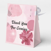 Bubbly brunch mimosa赤ちゃんシャワー感謝していユー フェイバーボックス (裏面サイド)