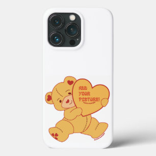 Bubbly Cute Bear Red Colorway iPhone / iPadケース 13 Proケース