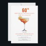 Bubbly Drink 60th Birthday Partyへの招待 招待状<br><div class="desc">Bubbly Drink 60th Birthday Party Invitation誰か特別な人に何祝おもしろいの方法！</div>