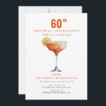 Bubbly Drink 60th Birthday Partyへの招待 招待状<br><div class="desc">Bubbly Drink 60th Birthday Party Invitation誰か特別な人に何祝おもしろいの方法！</div>