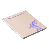 Bubbly notes to remember ノートパッド (アングル)