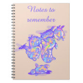 Bubbly notes to remember ノートブック (正面)