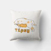 BubblyCudleビールキャット クッション (裏面)