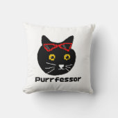 BubblyCudle Purfressor Cat クッション (正面)