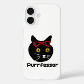 BubblyCudle Purfressor Cat Case-Mate iPhoneケース (裏面)
