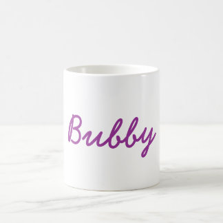"Bubby"のイディッシュの祖母のコーヒー・マグ コーヒーマグカップ