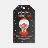 Bublegumギフトラベル、教室バレンタインラベル ギフトタグ (正面)