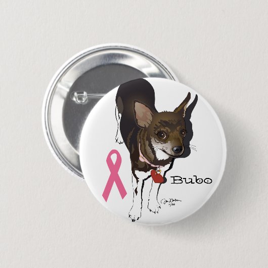 Bubo、チワワ 缶バッジ (正面&裏面)