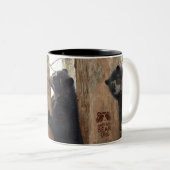 Bubuのかくれんぼのマグ ツートーンマグカップ (正面右)