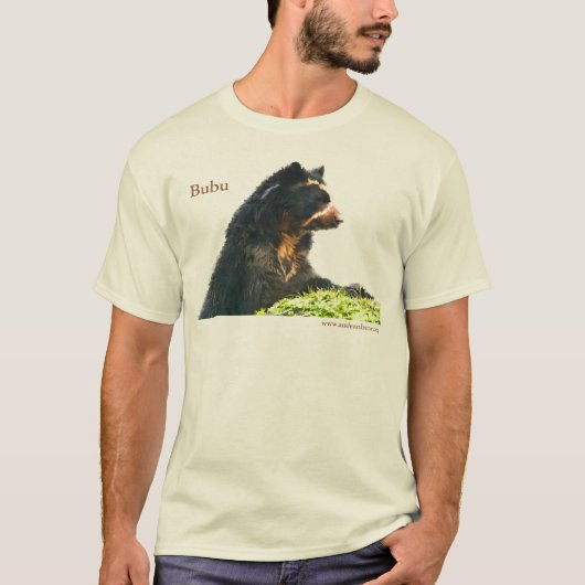 Bubuのプロフィール Tシャツ (正面)